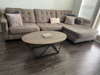 Couch and coffee table