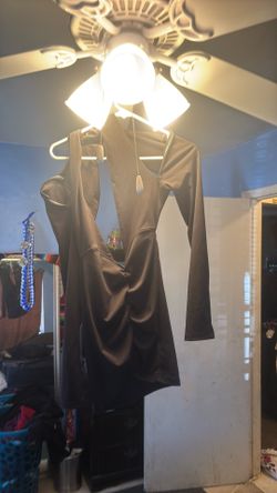 Black Short Dress Shirt 