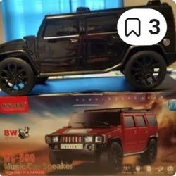 black HUMMER BT Speaker