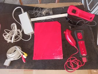 NINETENDO  wii red console