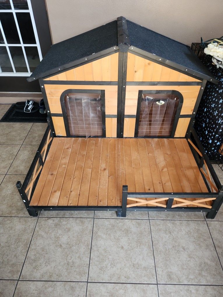 Wood Dog House