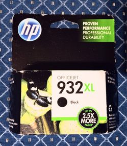 New Hp Officejet Genuine 932 XL Ink Cartridge Black .