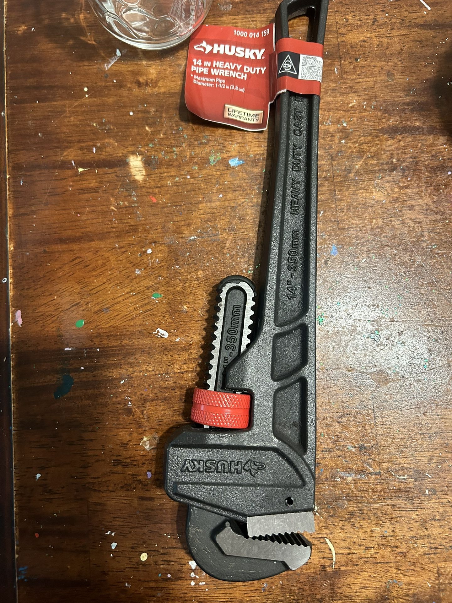 14in Husky Pipe Wrench