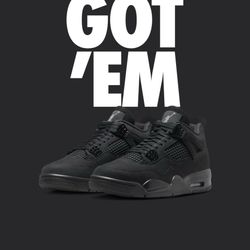 Jordan 4 Black Cats (2025)