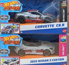 Hot Wheels speeders Nissan in Corvette 🔥