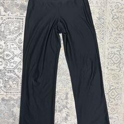 Nike Fit Dry Woman’s Training Pants, Black Yoga Straight Leg Leggings, Size S