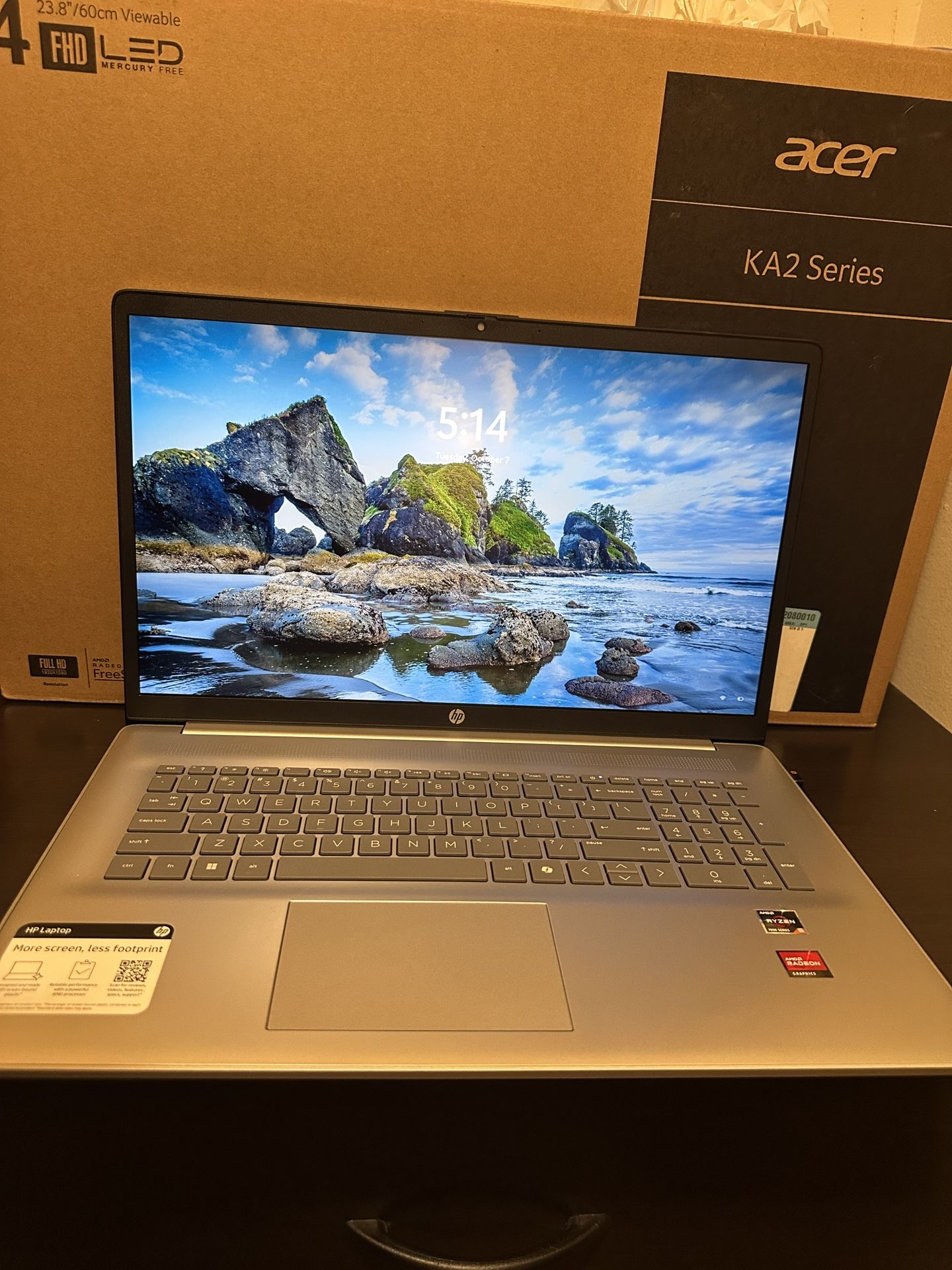 🔥 HP 17.3” Full HD Laptop - Like New! $300 OBO