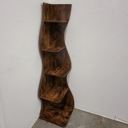 Corner 5-Shelf Bookcase