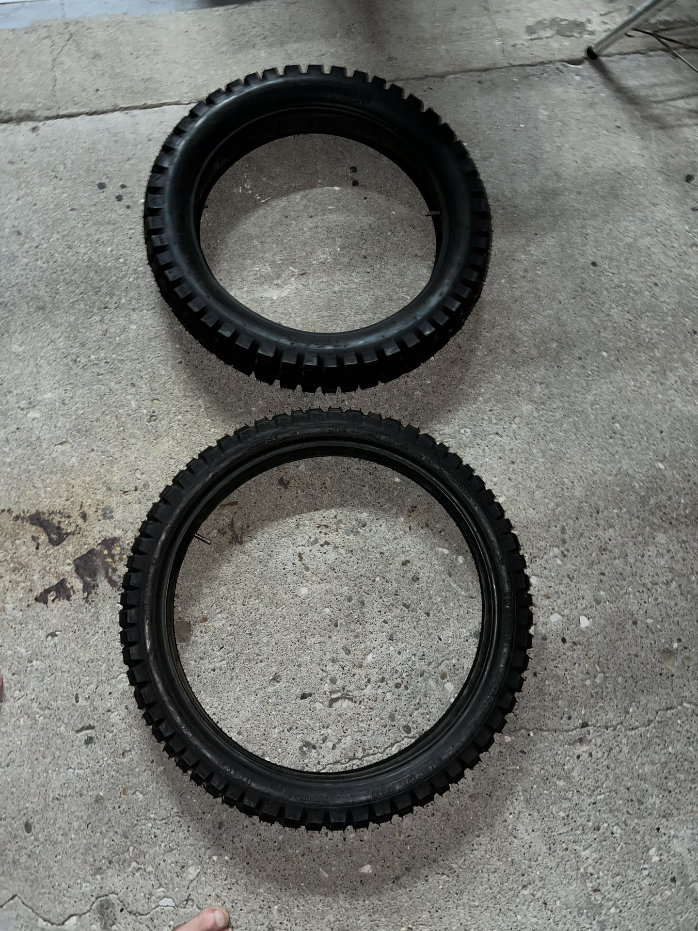 Continental Twinduros TKC 80 Front And Rear Tires