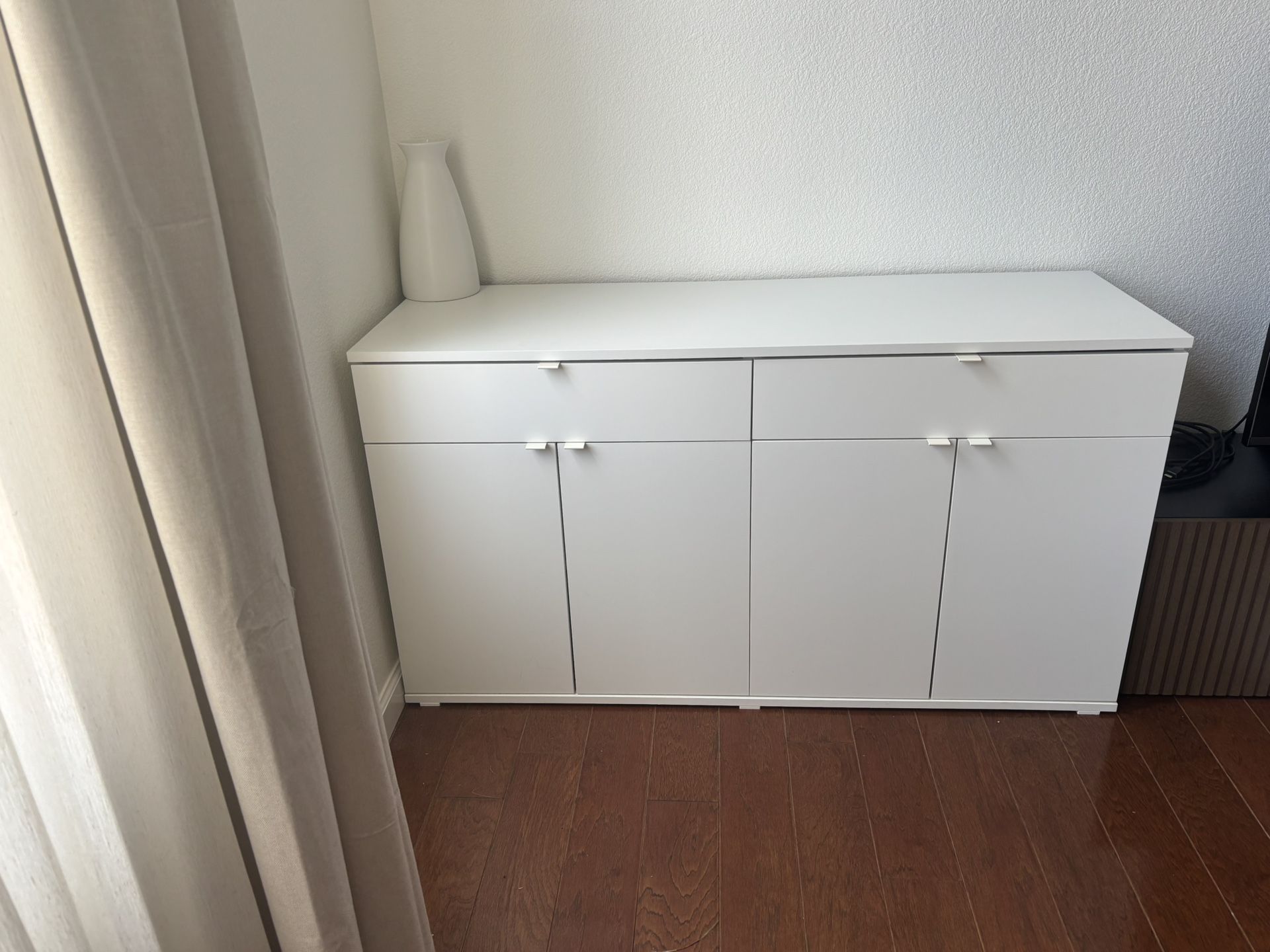 IKEA white storage sideboard/cabinet
