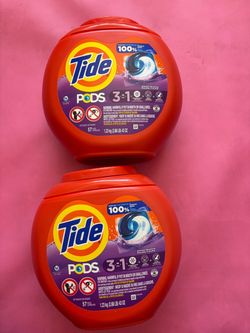 Tide pods $13/each