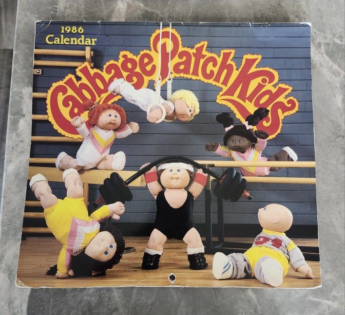1986 Cabbage Patch Kids Calendar