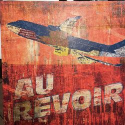 2 Art Pieces Pair purchased at the LV show - Each 24x24.