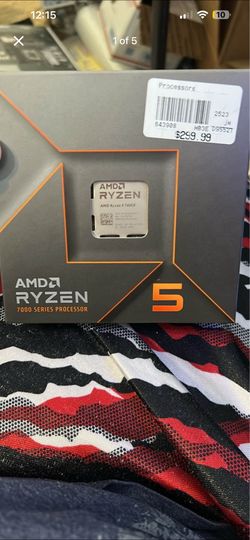 Ryzen 5 7600x lightly used