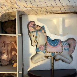 porcelain doll collection