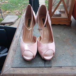 Soft Pink Women's High Heels  