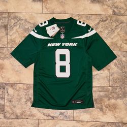 Nike New York Jets Aaron Rodgers #8 Jersey Green Men’s Size Small
