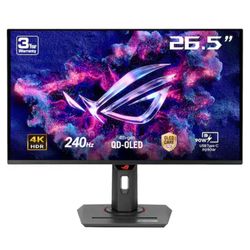 ASUS - ROG Strix 27" 4K OLED 240Hz 0.03ms Gaming Monitor with FreeSync Premium Pro and HDR (DisplayPort, HDMI) - Black