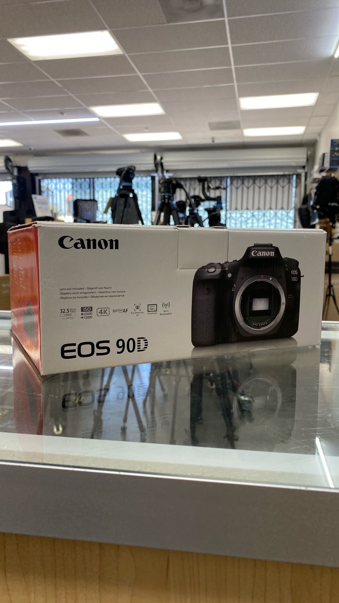 Canon EOS 90D DSLR Camera 32MP Body Only