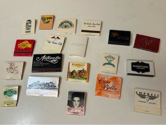 Lot of 19 - Vintage Matchbooks - NYC, Vegas, DC & LA