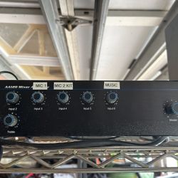 Atlas Sound Mixer Amplifier 