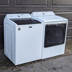 MAYTAG XL Capacity 5.0 cuft washer and 9.4 cuft Electric Dryer. Works Perfect. 30 Days warranty