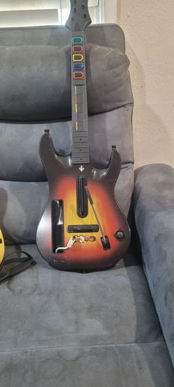 Wii guitar hero guitar