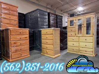 New solid wood dresser cajonera Comoda nueva de Pino