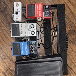 Pedal Board With Pedals