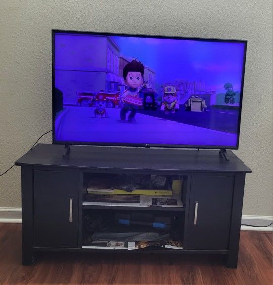 LG 43" TV with Stand - $100