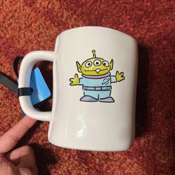 Rae Dunn Toy story Disney The CLAAAAW Mug 