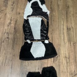 Women’s Panda Costume Size Small 