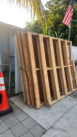 Free pallets trashing tomorrow