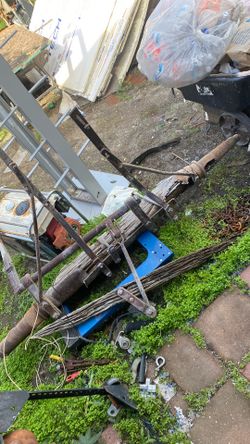 Circa Mid 1800’s Conestoga Covered Wagon Front Axle