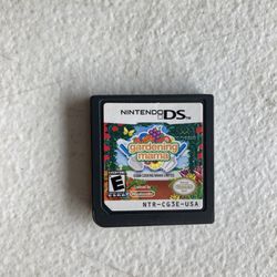 Nintendo DS Gardening Mama Game