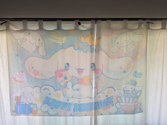 Cinnamoroll Birthday Banner