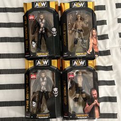 Elite AEW unrivaled Collection Chase And Autographed MJF and Mlxley
