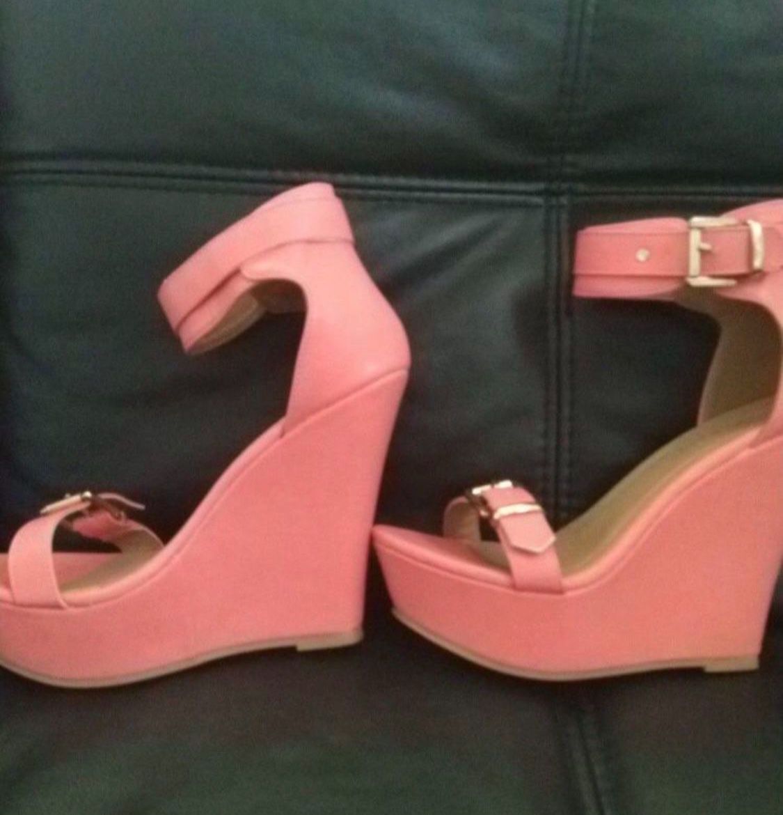 Pink Pearl Platform heels