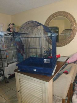 Large Blue Cage