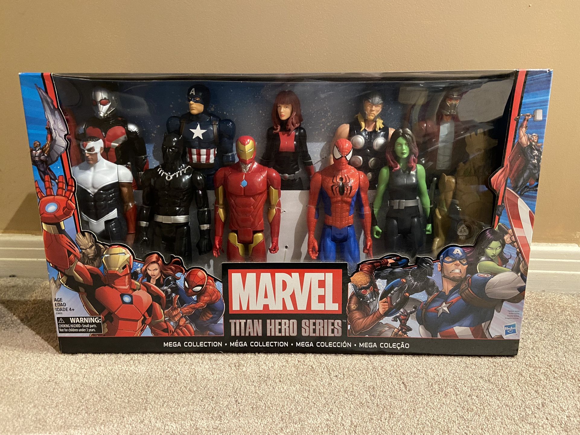 Marvel Titan Hero Series Action Figures Mint In Box