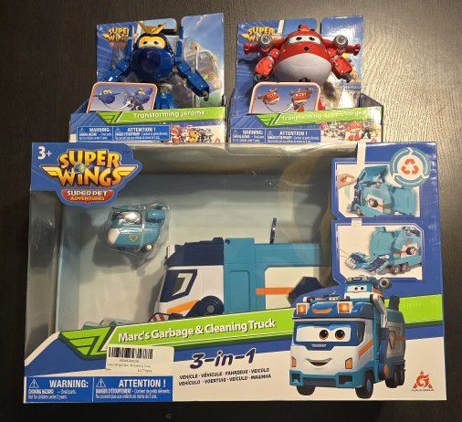 Super Wings Toy Lot