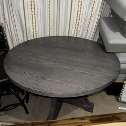 Living Spaces Circular Dining Table