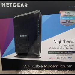 WIFI CABLE MODERM ROUTER