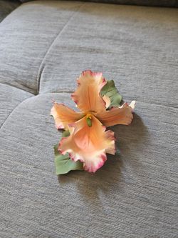 Orchid Flower Figurine