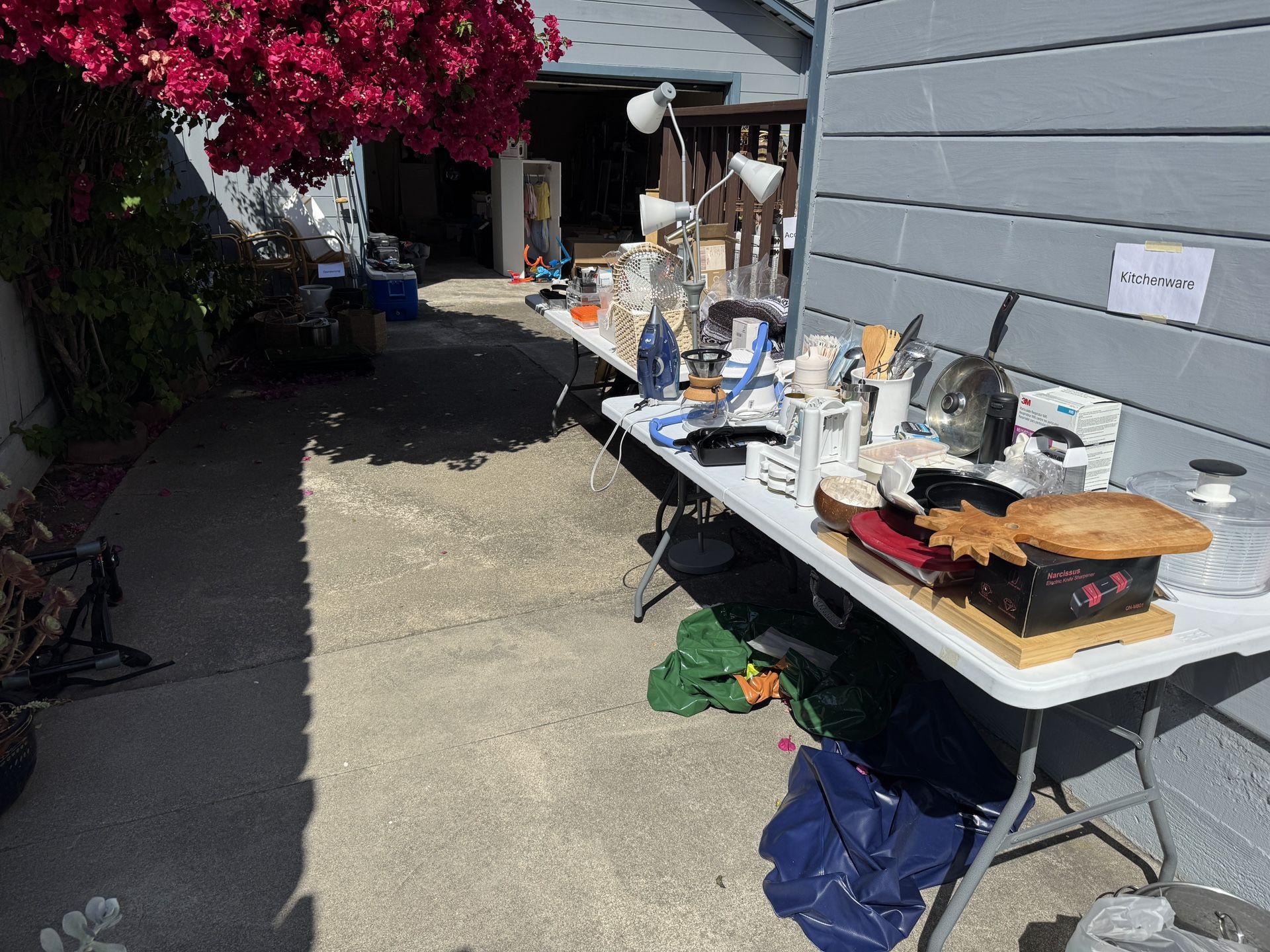 Moving Garage Sale Today 10-3pm