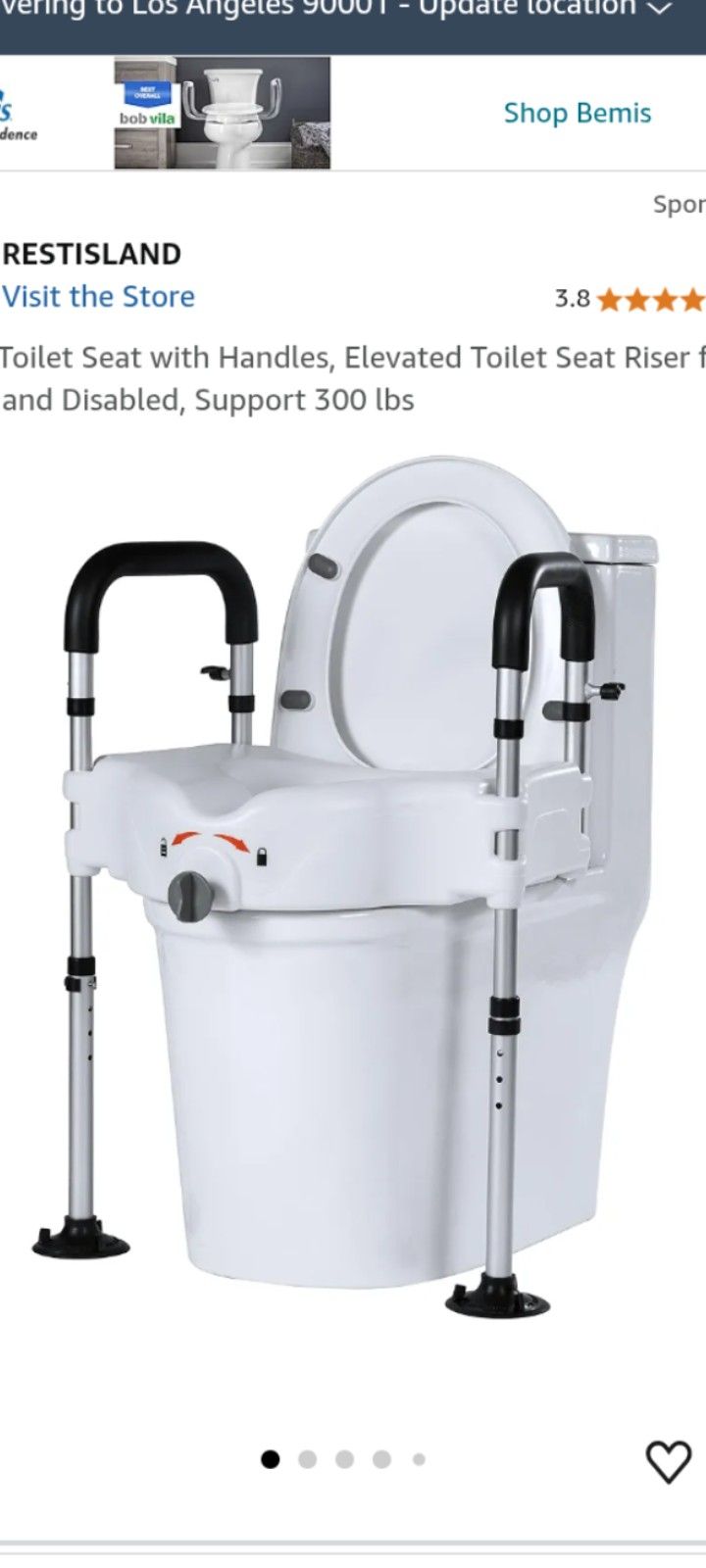 ELEVATED TOILET SEAT RAISER