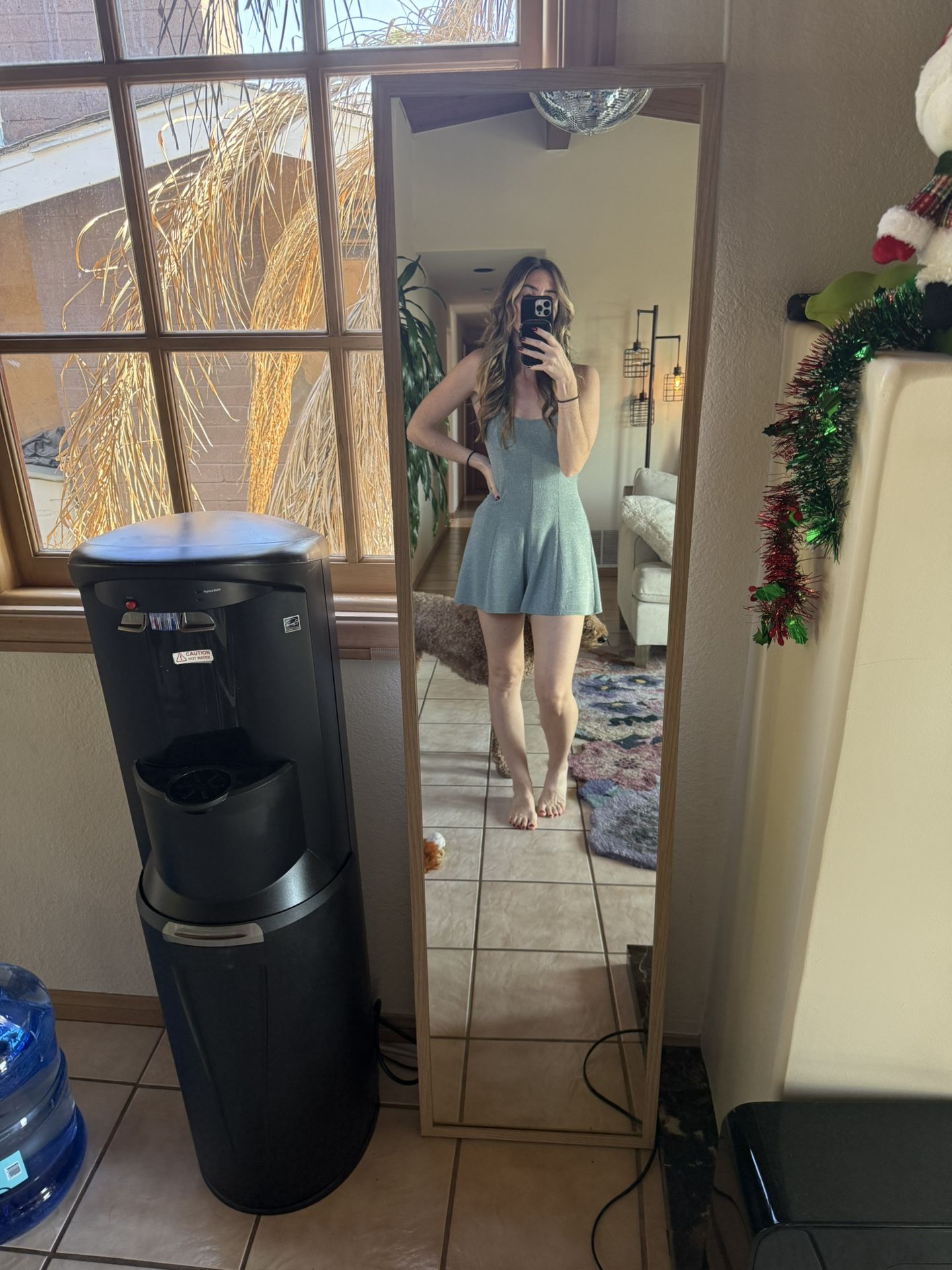 Blue Sparkly Romper