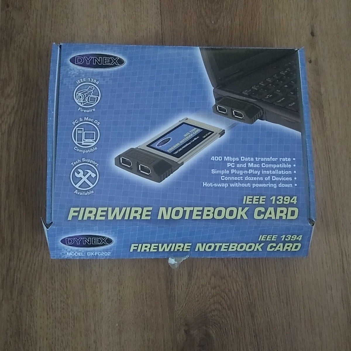 FireWire notebook card IEEE 1394