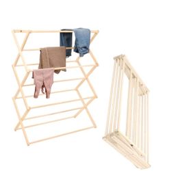 🔥 Brand New Premium American Maple Clothes Drying Rack | Handcrafted, Solid Wood