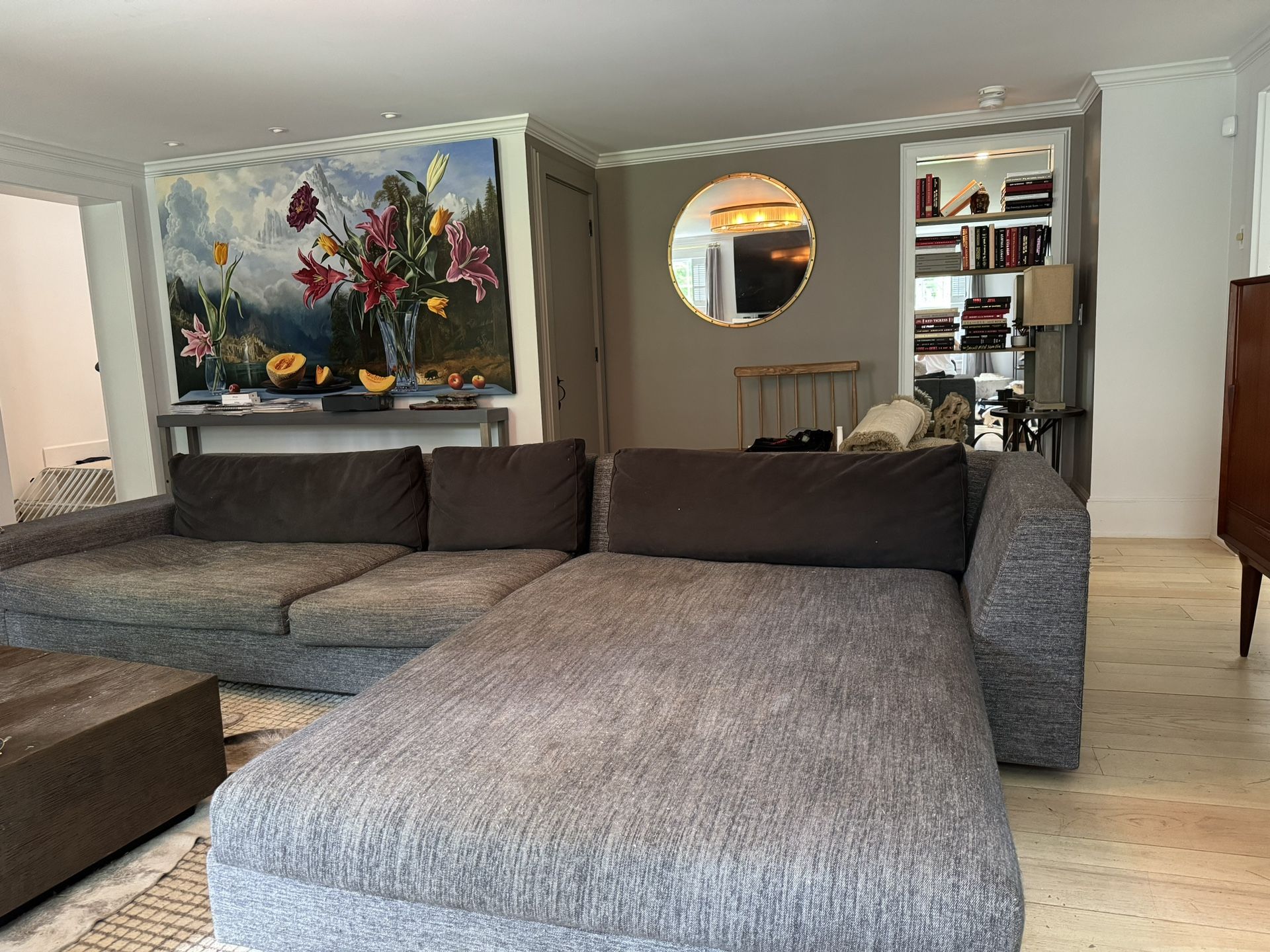 Ligne Roset Sectional With Chase